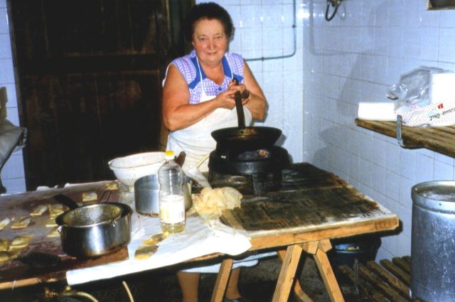 Cuisson des "r'zoules"