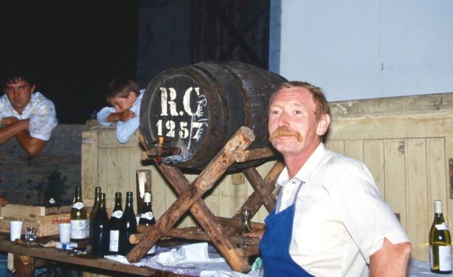 "Peî-ronds"  1987 - le tonnelet de Mondeuse
