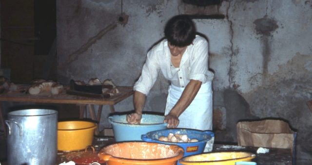 Préparation de la pâte à matafans